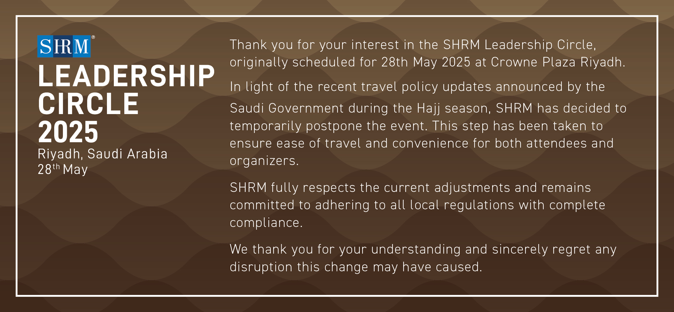 SHRM Leadership Circle 2025